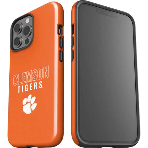 Clemson University Tigers Logo iPhone 13 Pro Max Impact Case