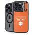 Clemson University Tigers Logo iPhone 14 Pro Max Kickstand Case