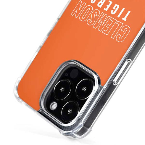 Clemson University Tigers Logo iPhone 14 Pro Max MagSafe Case