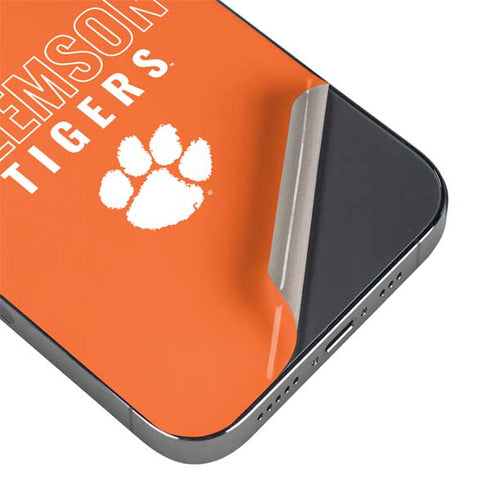 Clemson University Tigers Logo iPhone 14 Pro Max Skin