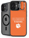 Clemson University Tigers Logo iPhone 16 Plus Kickstand Case