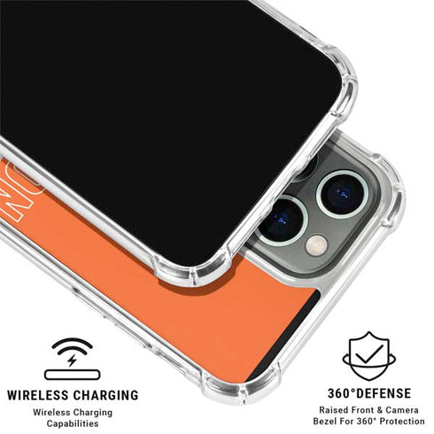 Clemson University Tigers Logo iPhone 16 Pro Clear Case