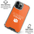 Clemson University Tigers Logo iPhone 16 Pro Clear Case