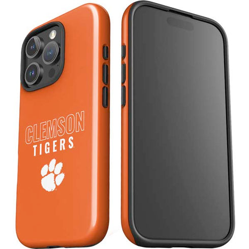 Clemson University Tigers Logo iPhone 16 Pro Max Impact Case