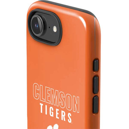 Clemson University Tigers Logo iPhone 16e Impact Case