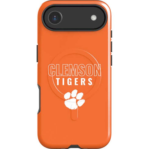 Clemson University Tigers Logo iPhone 17 Air Magsafe Impact Case