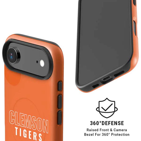Clemson University Tigers Logo iPhone 17 Air Magsafe Impact Case