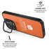 Clemson University Tigers Logo iPhone 17 Kickstand Case