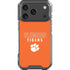 Clemson University Tigers Logo iPhone 17 Pro Clear Case