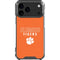 Clemson University Tigers Logo iPhone 17 Pro Max Clear Case