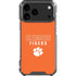 Clemson University Tigers Logo iPhone 17 Pro Max Clear Case