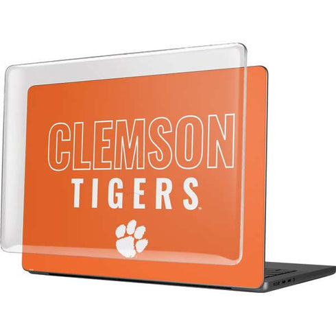 Clemson University Tigers Logo MacBook Pro 14in (2021-24) Case plus Skin