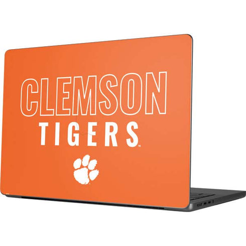 Clemson University Tigers Logo Apple MacBook Pro 14-inch Skin