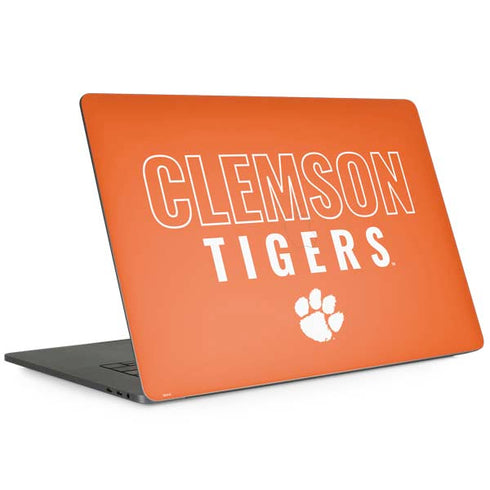 Clemson University Tigers Logo MacBook Skins