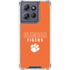 Clemson University Tigers Logo Moto G 5G (2025) Clear Case