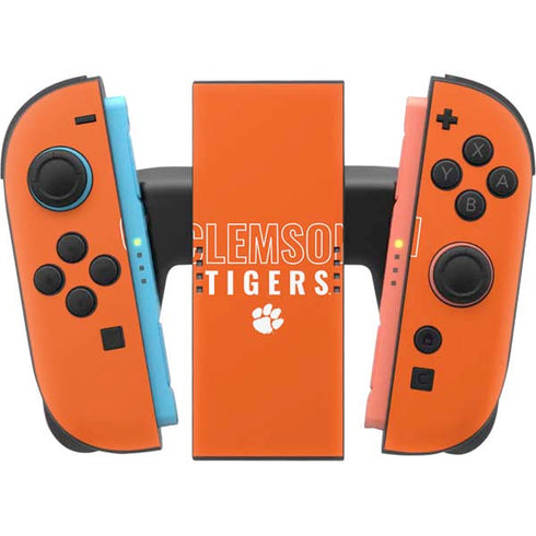 Clemson University Tigers Logo Nintendo Switch 2 (2025) Joy-Con Controller Skin
