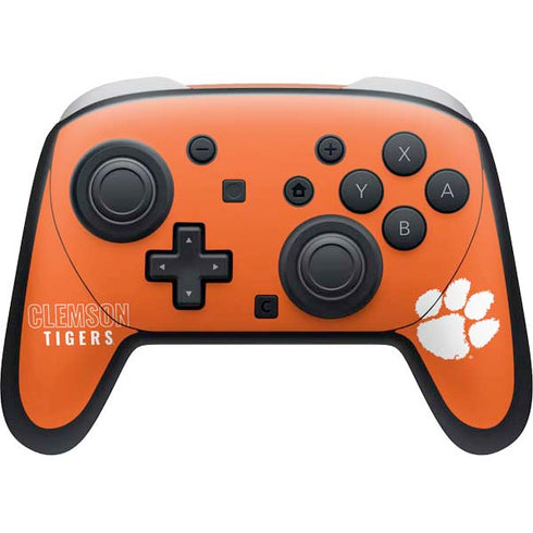 Clemson University Tigers Logo Nintendo Skins