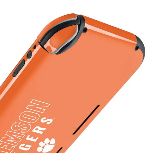 Clemson University Tigers Logo Nintendo Switch Lite Skin