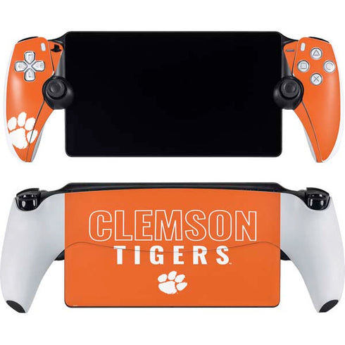 Clemson University Tigers Logo PlayStation Portal Remote Player Skin