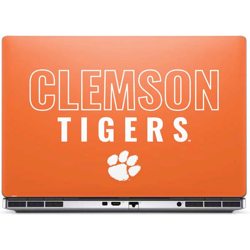 Clemson University Tigers Logo Dell Precision Skin