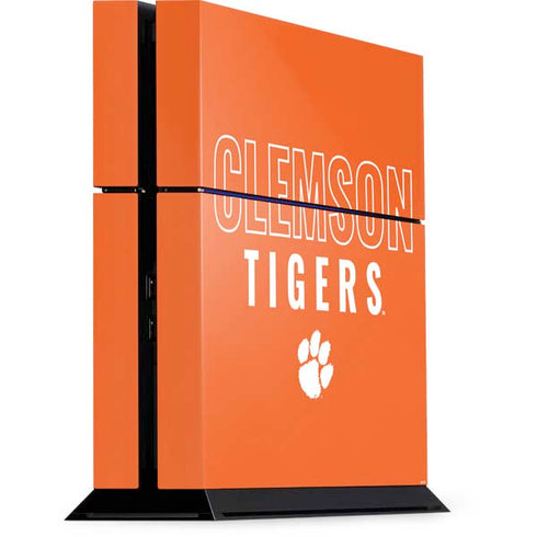 Clemson University Tigers Logo PlayStation PS4 Skins