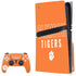 Clemson University Tigers Logo PS5 Pro Disk Bundle Skin