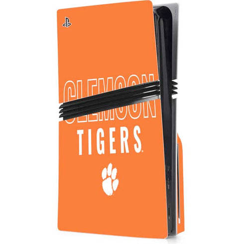 Clemson University Tigers Logo PlayStation PS5 Skins