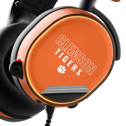 Clemson University Tigers Logo SteelSeries Arctis 5 Skin