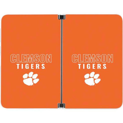 Clemson University Tigers Logo Surface Duo Skin