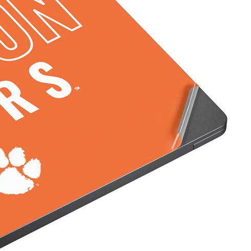 Clemson University Tigers Logo Surface Laptop 7 15in Skin