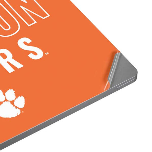 Clemson University Tigers Logo Laptop Skins