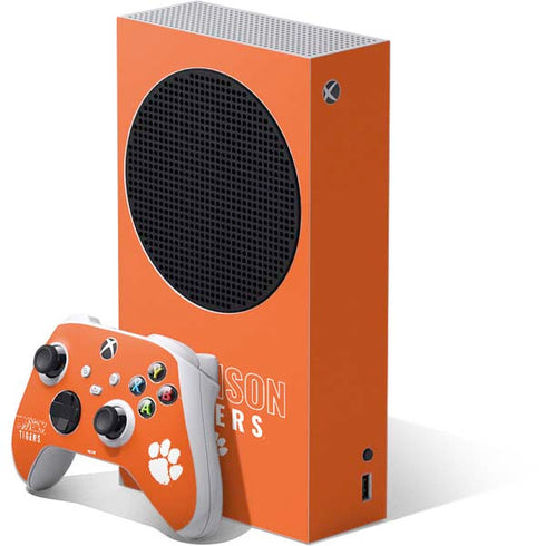 Clemson University Tigers Logo Xbox Series S Skins