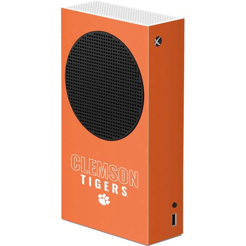 Clemson University Tigers Logo Xbox Series S Skins