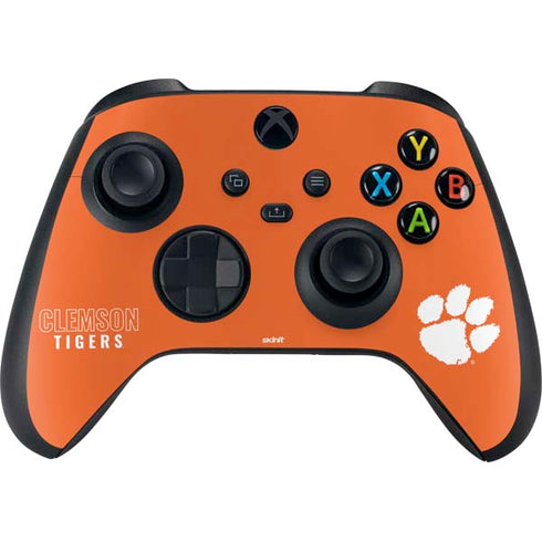 Clemson University Tigers Logo XBox Series X Digital Edition Bundle Skin