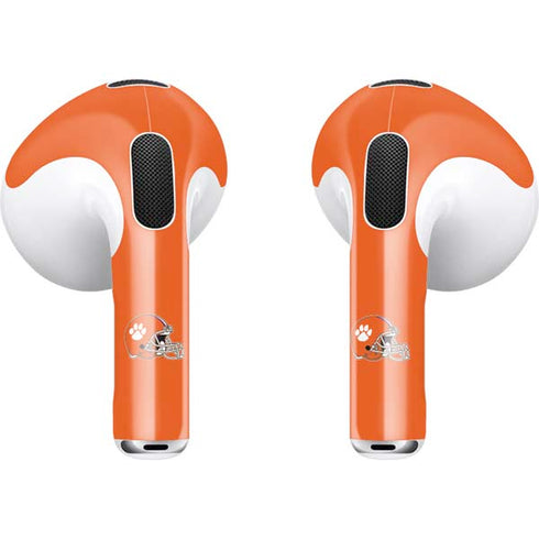 Clemson University Football Apple AirPods (3rd Gen 2021) Skin