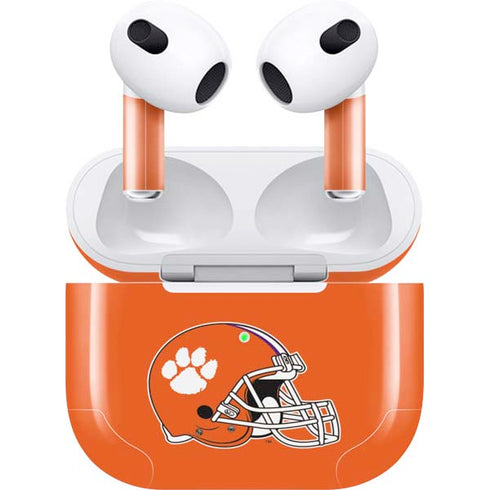 Clemson University Football Apple AirPods (3rd Gen 2021) Skin