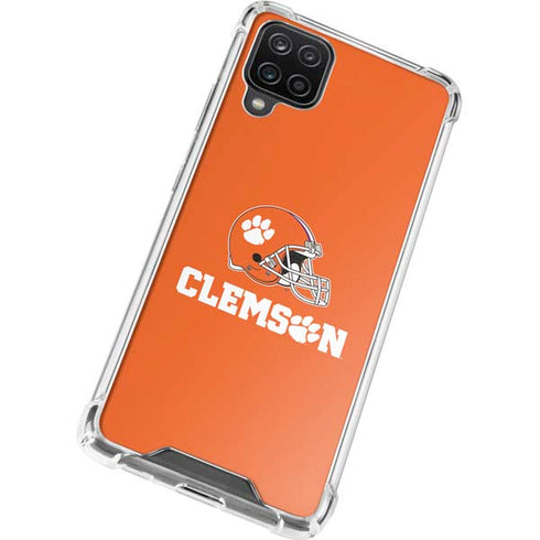 Clemson University Football Galaxy A12 Clear Case