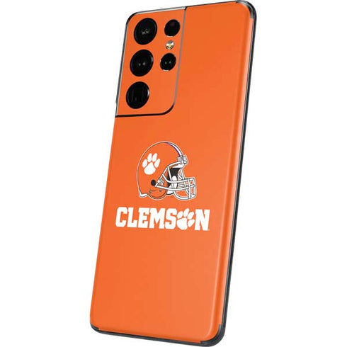 Clemson University Football Galaxy S21 Ultra 5G Skin