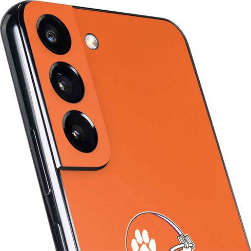 Clemson University Football Galaxy S22 Plus Skin