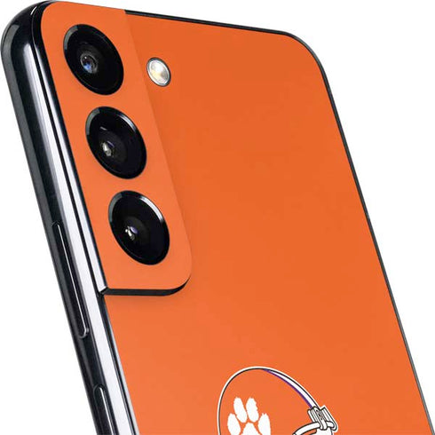 Clemson University Football Galaxy S22 Skin