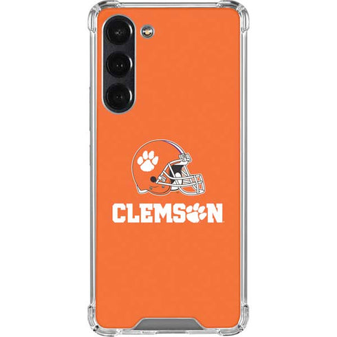 Clemson University Football Galaxy S24 FE Clear Case