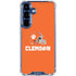 Clemson University Football Galaxy S25 Plus Clear Case