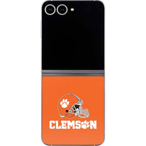 Clemson University Football Galaxy Z Flip6 Skin