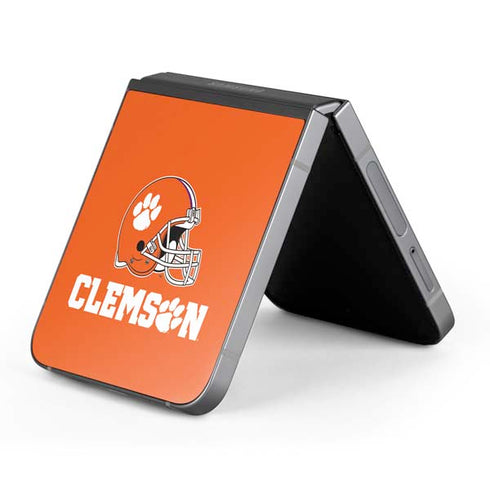Clemson University Football Galaxy Z Flip6 Skin