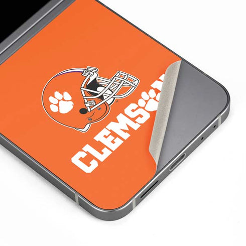 Clemson University Football Galaxy Z Flip6 Skin
