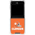 Clemson University Football Galaxy Z Flip6 Clear Case