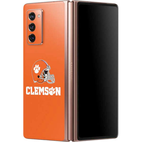 Clemson University Football Galaxy Z Fold2 5G Skin