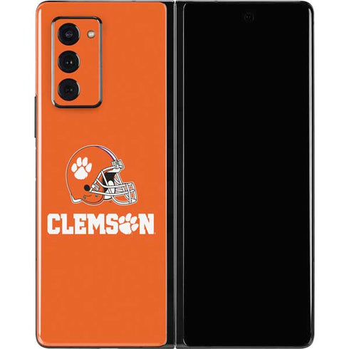 Clemson University Football Galaxy Z Fold2 5G Skin
