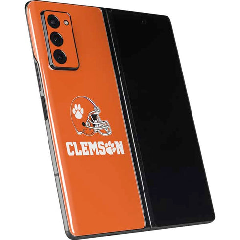 Clemson University Football Galaxy Z Fold2 5G Skin