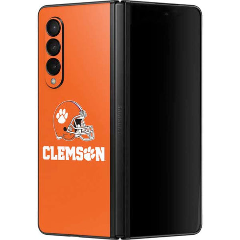 Clemson University Football Galaxy Z Fold3 5G Skin